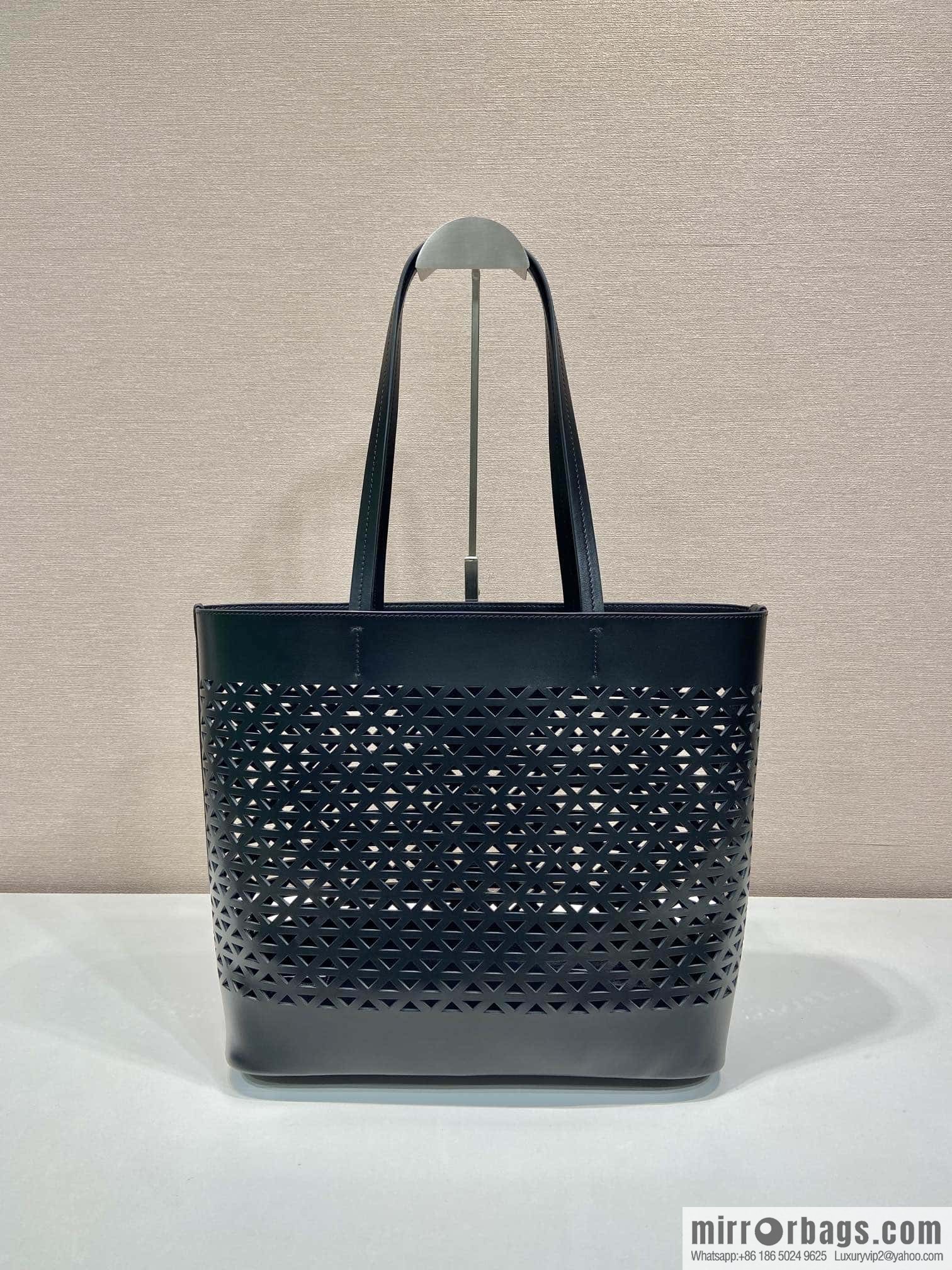 PRADA 🎉 hollow tote bag 🎉 1BG503 hollow 🎉🎉 black