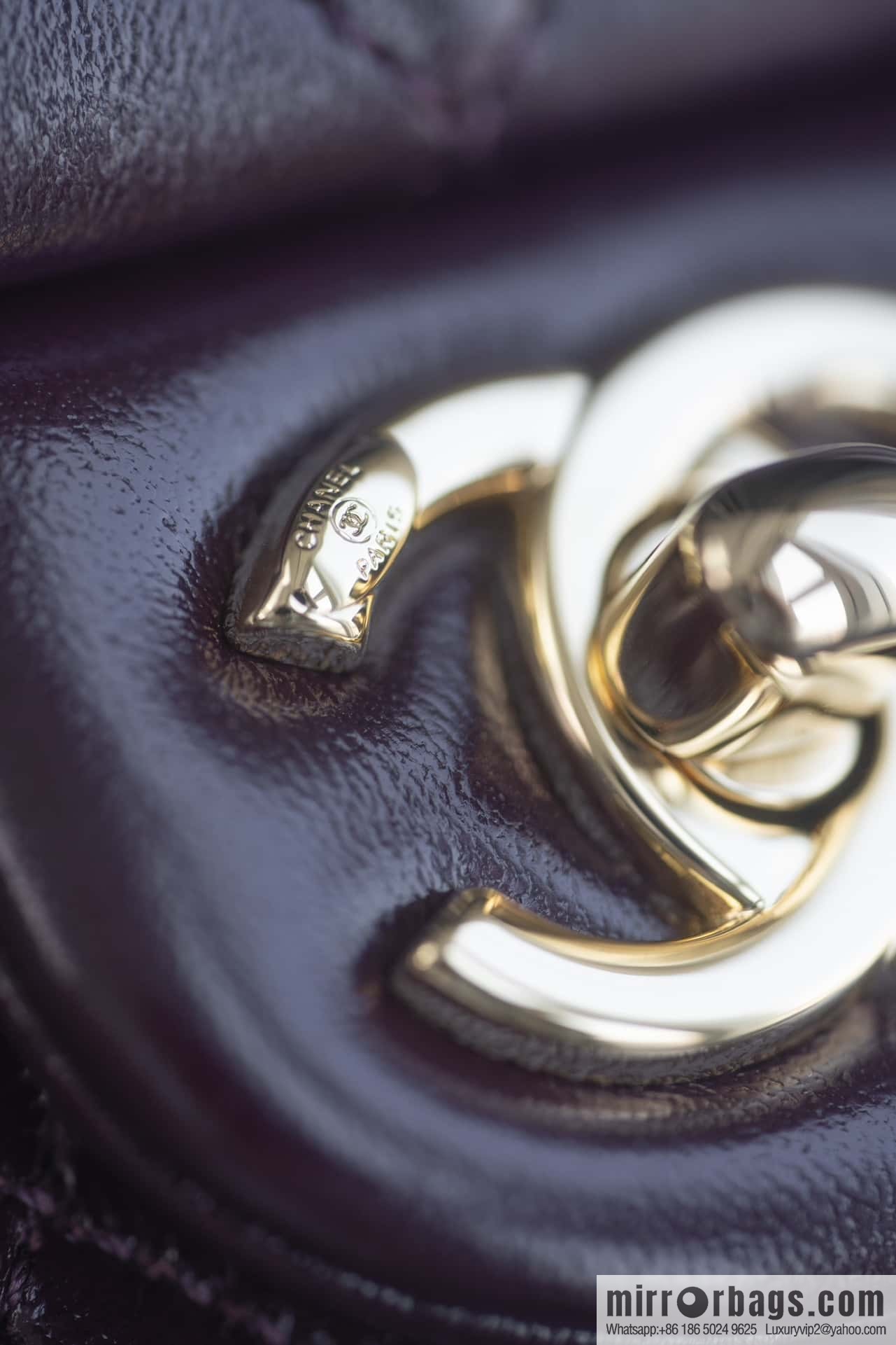 ππππππ πππ Flap New thick chain handle, burgundy, large AS5043 B17665 NZG79