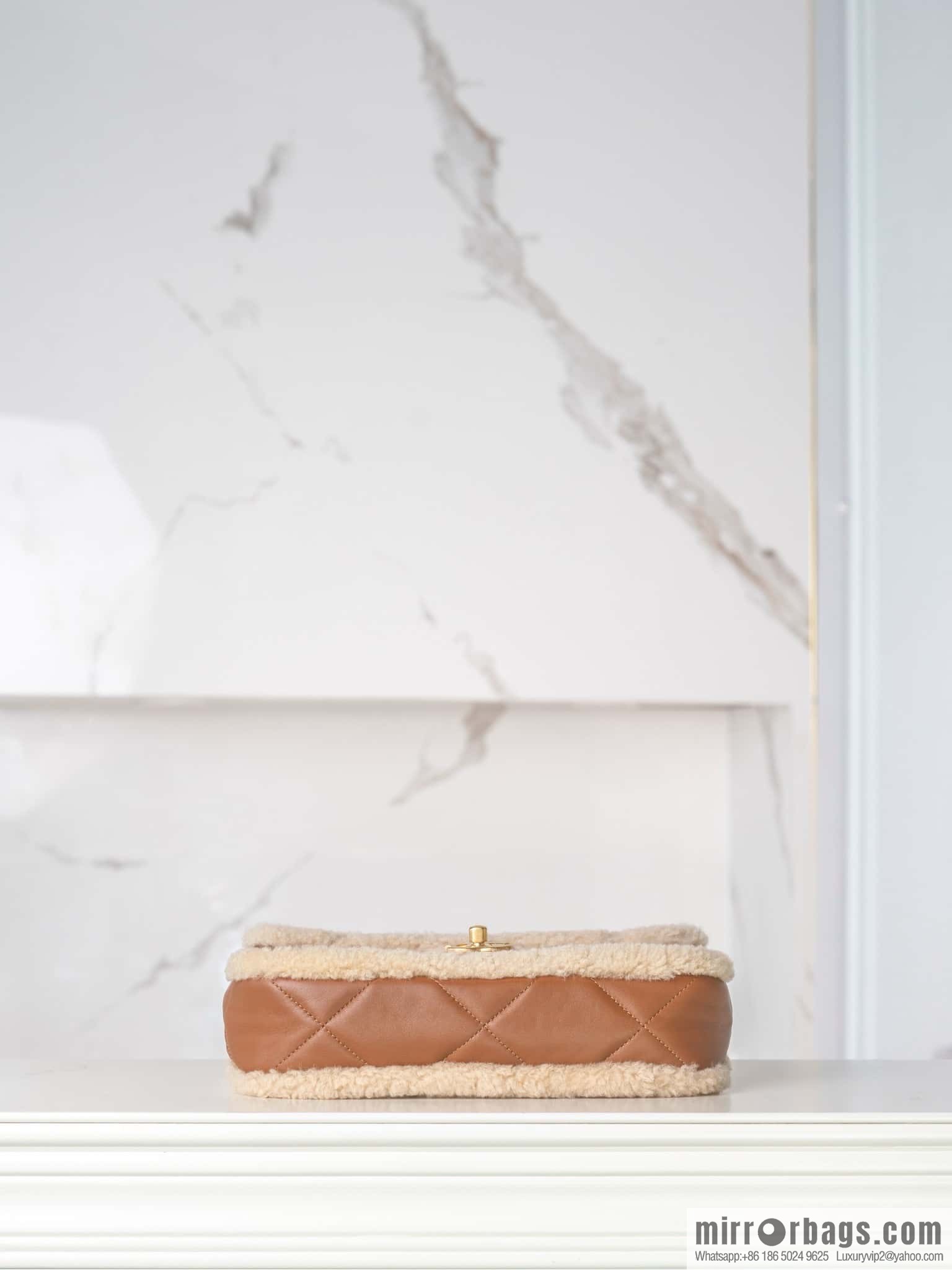 𝗖𝗛𝗔𝗡𝗘𝗟 24K Classic CF Teddy Bear, Large, Apricot AS5149 B18194 NZW48