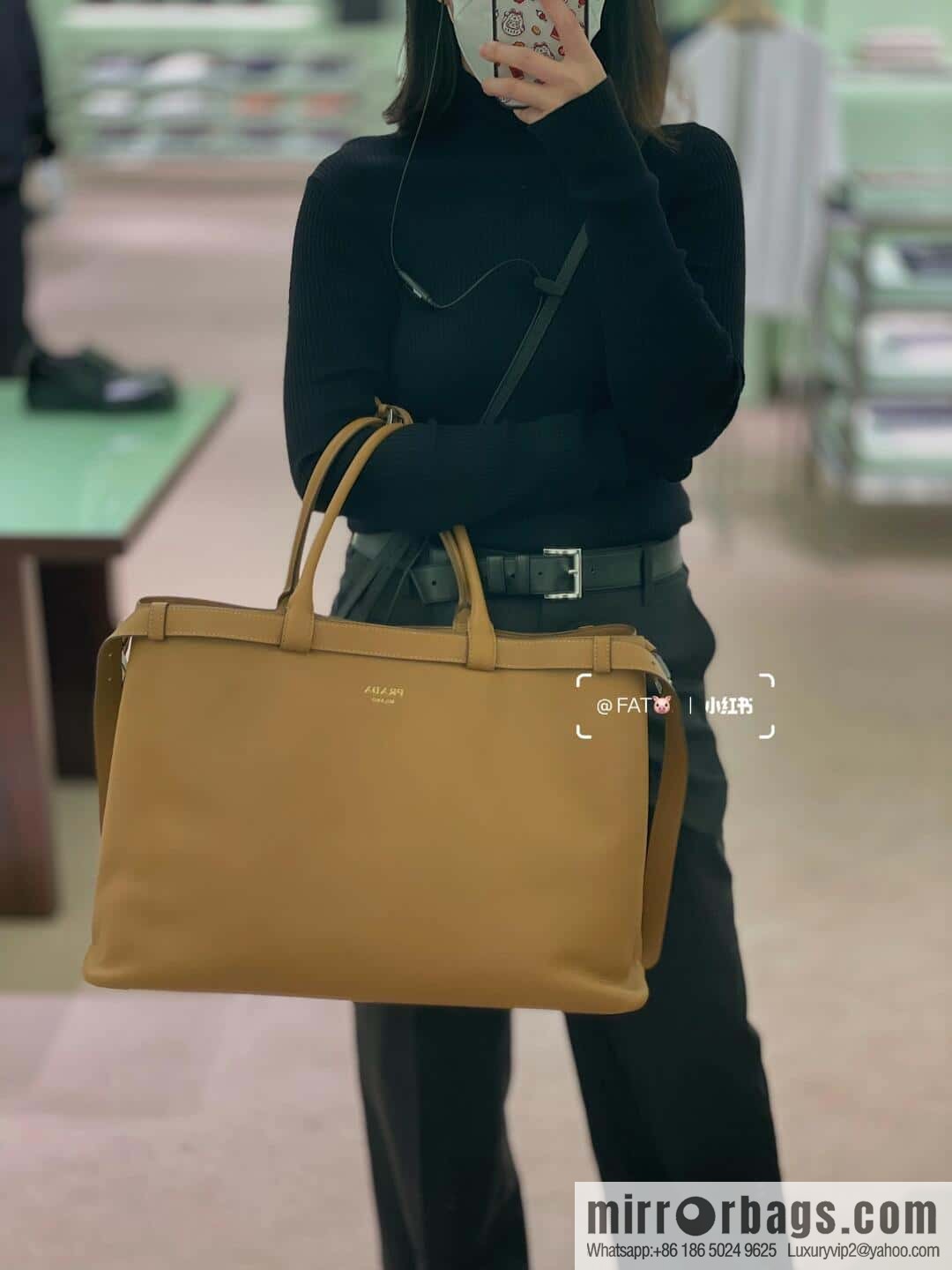 PRADA 🎉 new men's bag 🎉 1BG126 extra large 🎉🎉 brown