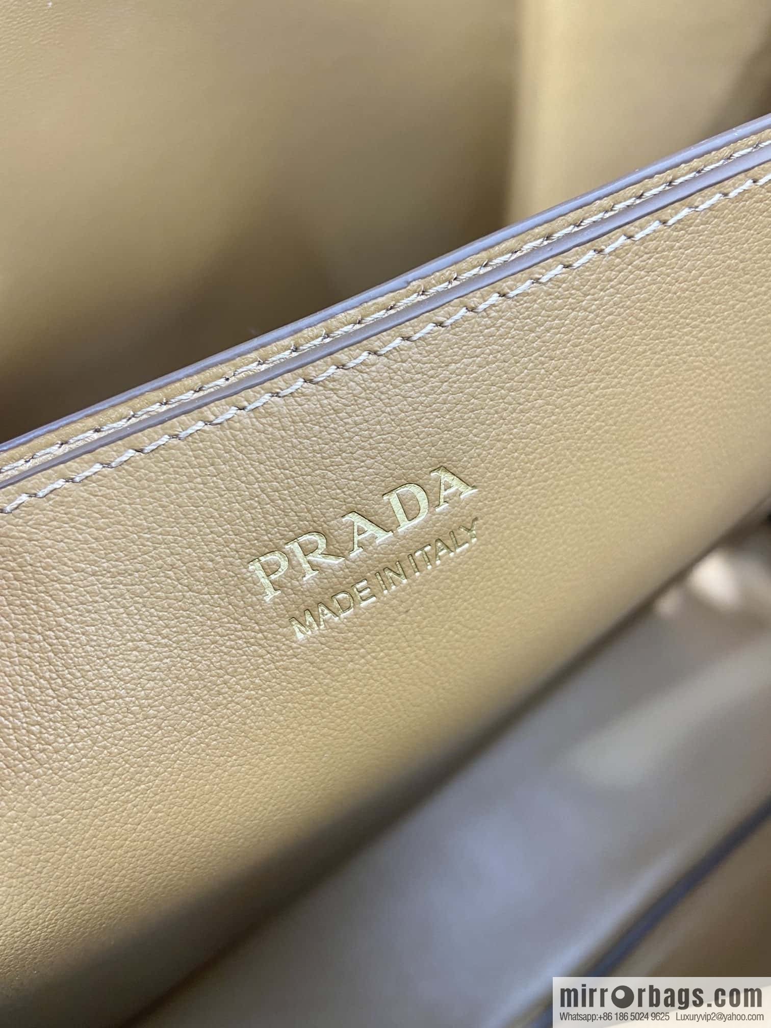 PRADA 🎉 new men's bag 🎉 1BG126 extra large 🎉🎉 brown