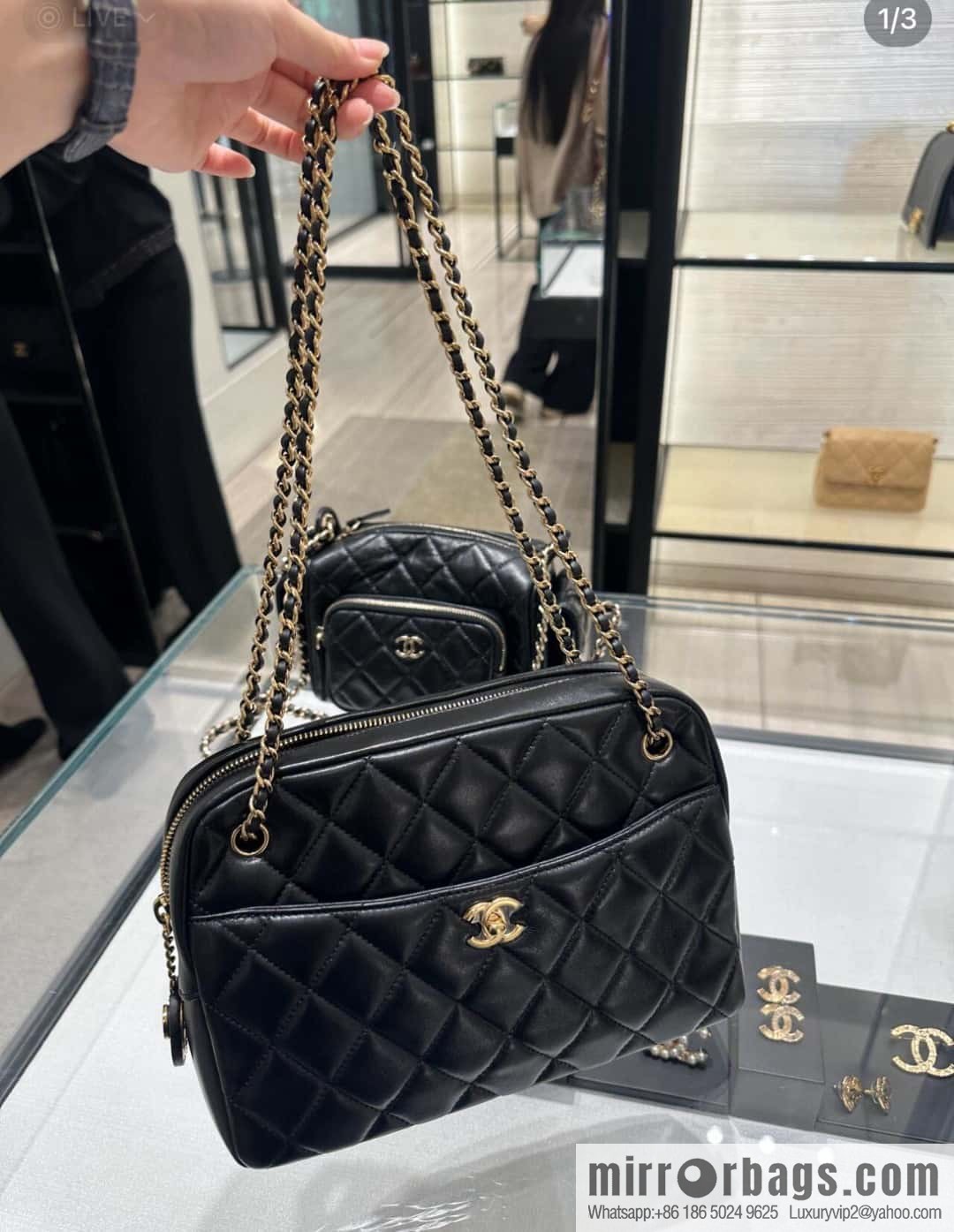 ππ‘ππ§ππ₯ πππ€ coin camera bag, large π· AS5187