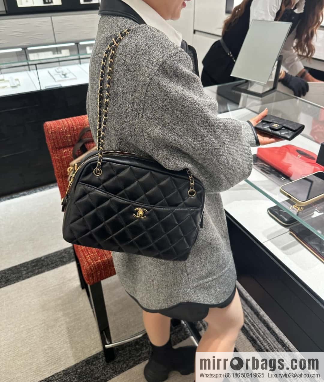 ππ‘ππ§ππ₯ πππ€ coin camera bag, large π· AS5187