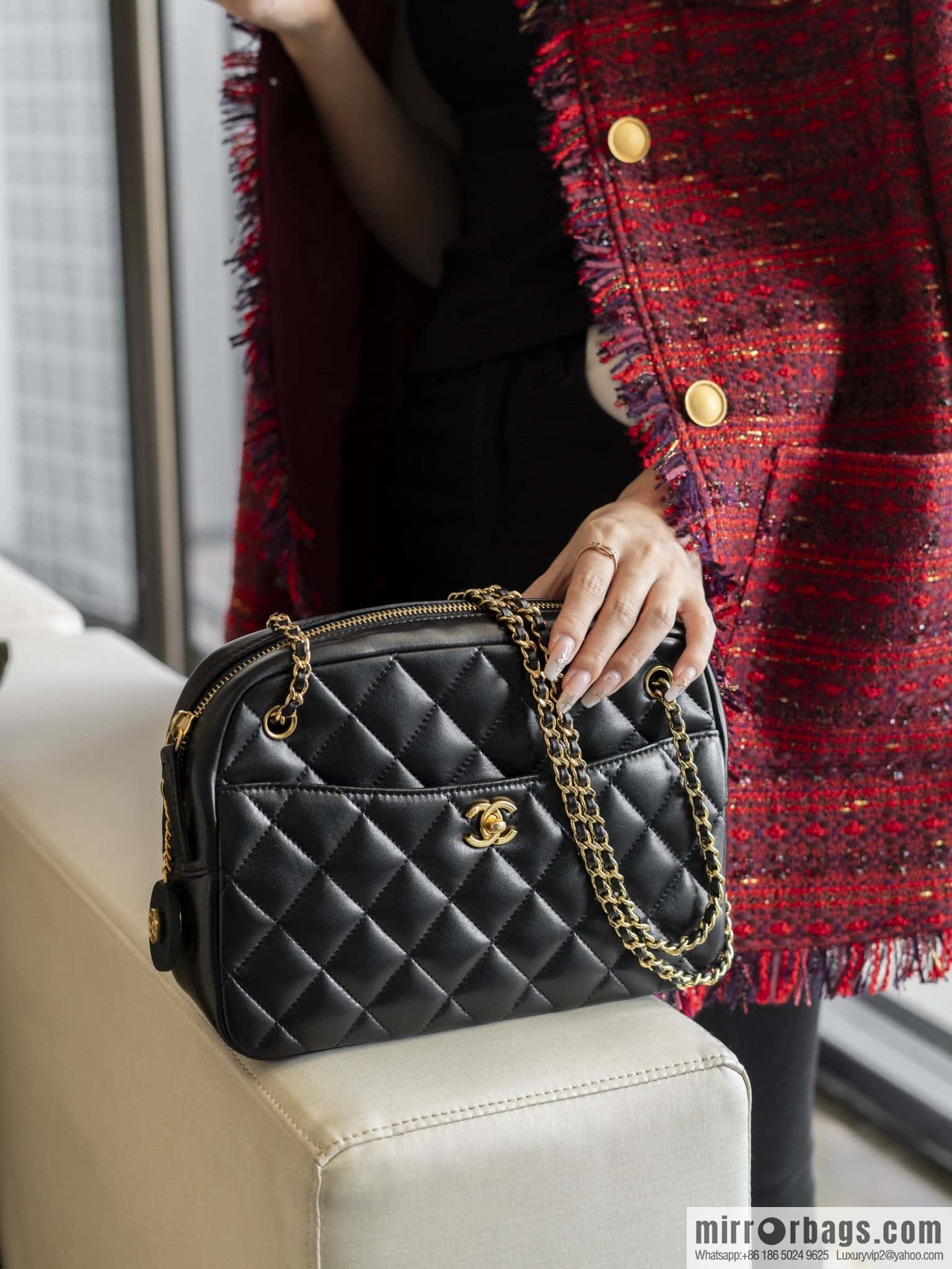 ππ‘ππ§ππ₯ πππ€ coin camera bag, large π· AS5187