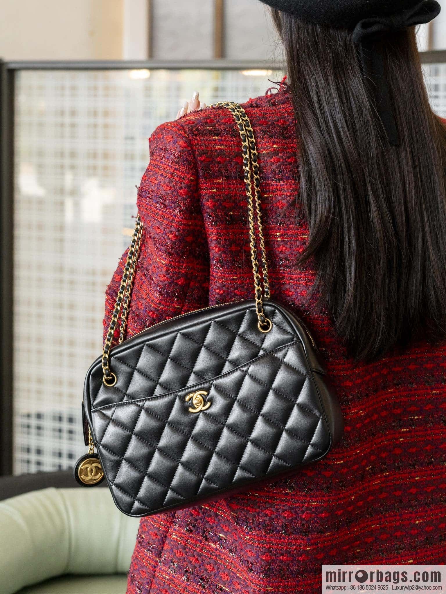 ππ‘ππ§ππ₯ πππ€ coin camera bag, large π· AS5187