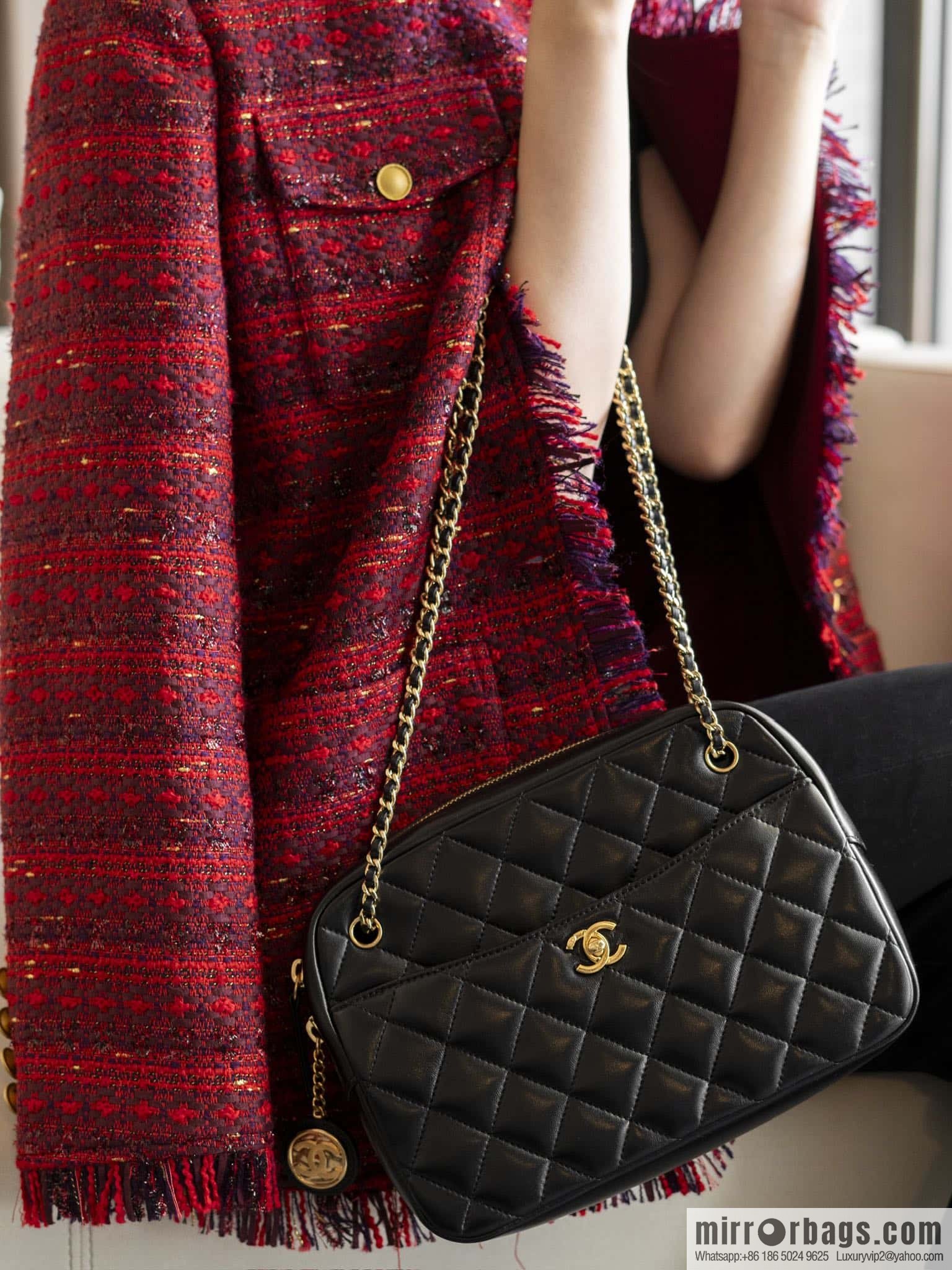 ππ‘ππ§ππ₯ πππ€ coin camera bag, large π· AS5187