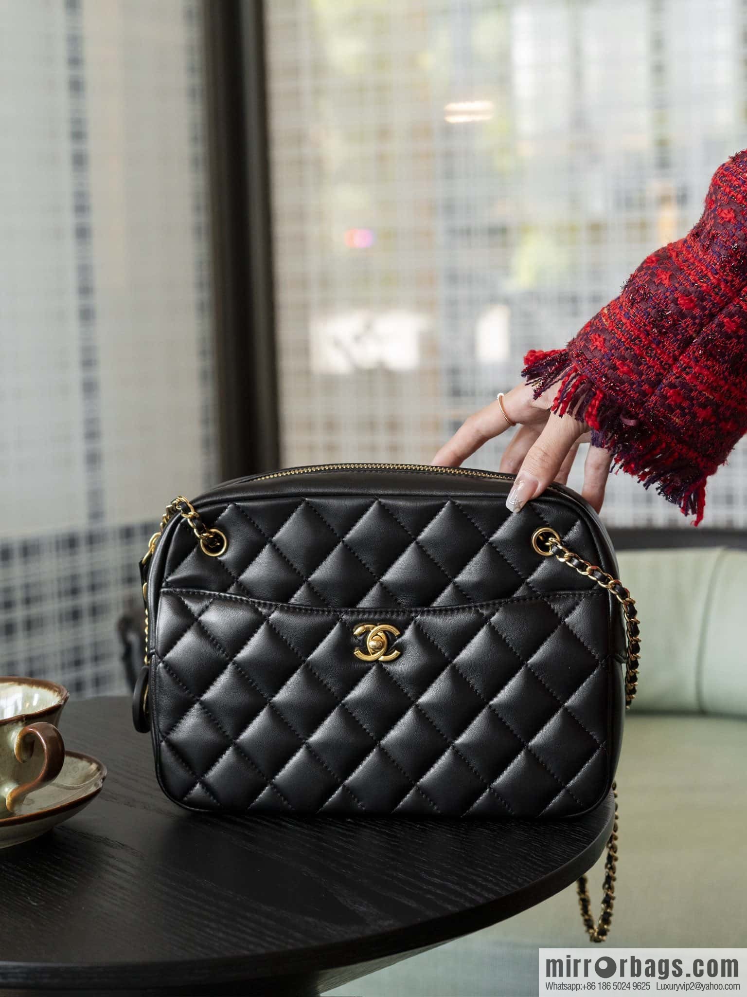 ππ‘ππ§ππ₯ πππ€ coin camera bag, large π· AS5187