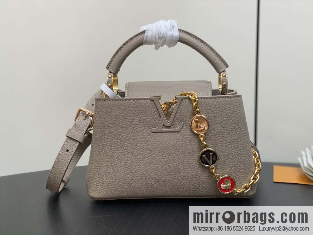 [Original order boutique] K00014 light coffee full leather, chain cap that English series, personalized custom MY CAPUCINES handbag
