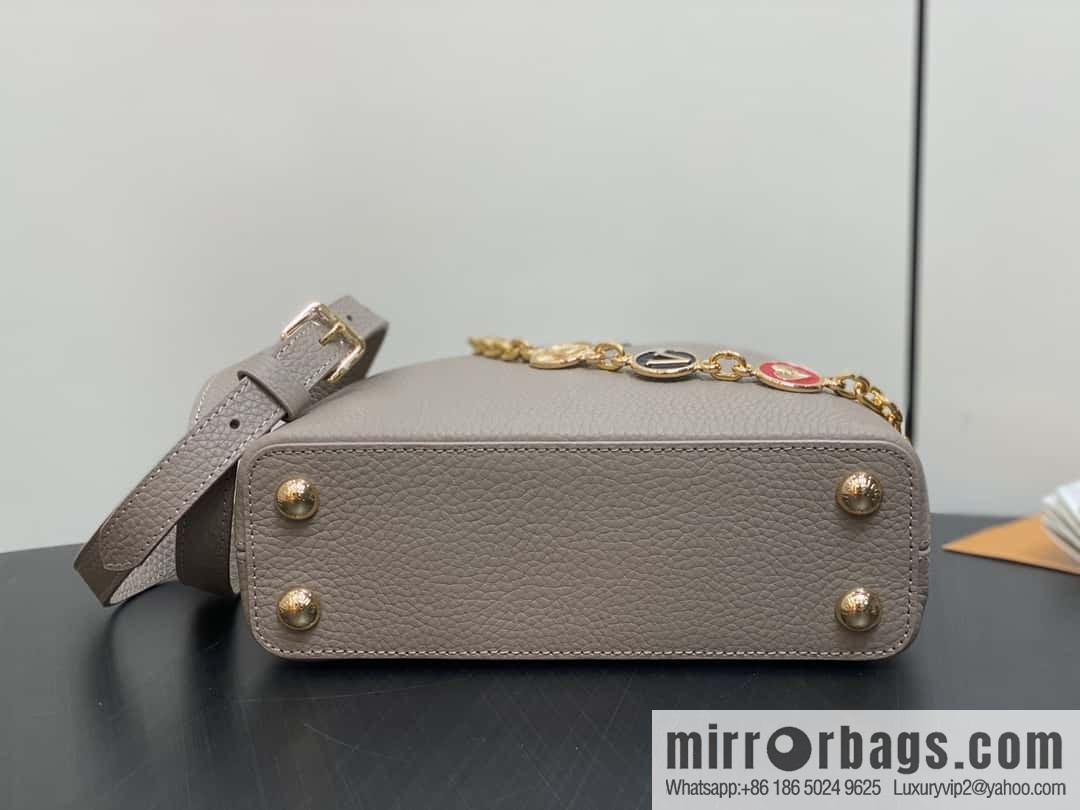 [Original order boutique] K00014 light coffee full leather, chain cap that English series, personalized custom MY CAPUCINES handbag