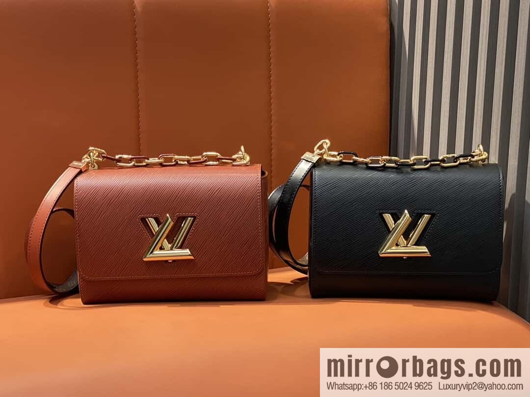 [Original order boutique] M24043 brown M24044 black, water ripple Twist series NEW Twist MM handbag