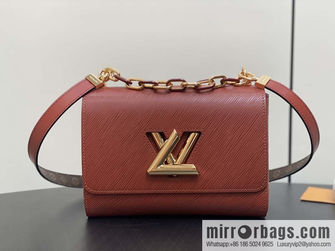 [Original order boutique] M24043 brown M24044 black, water ripple Twist series NEW Twist MM handbag