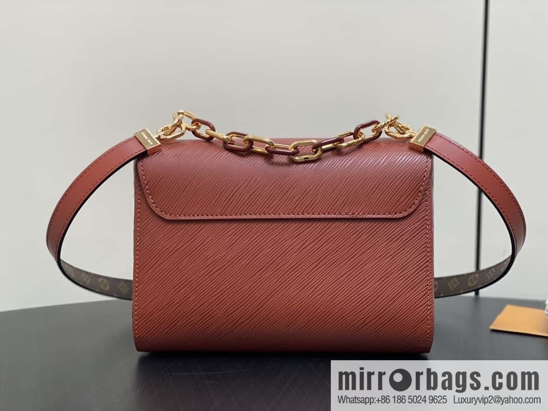 [Original order boutique] M24043 brown M24044 black, water ripple Twist series NEW Twist MM handbag