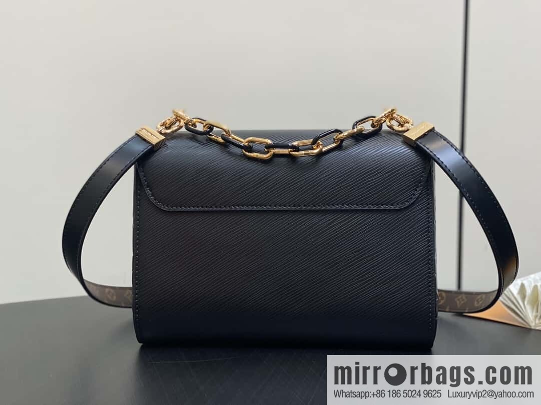 [Original order boutique] M24044 black M24043 brown, water ripple Twist series NEW Twist MM handbag