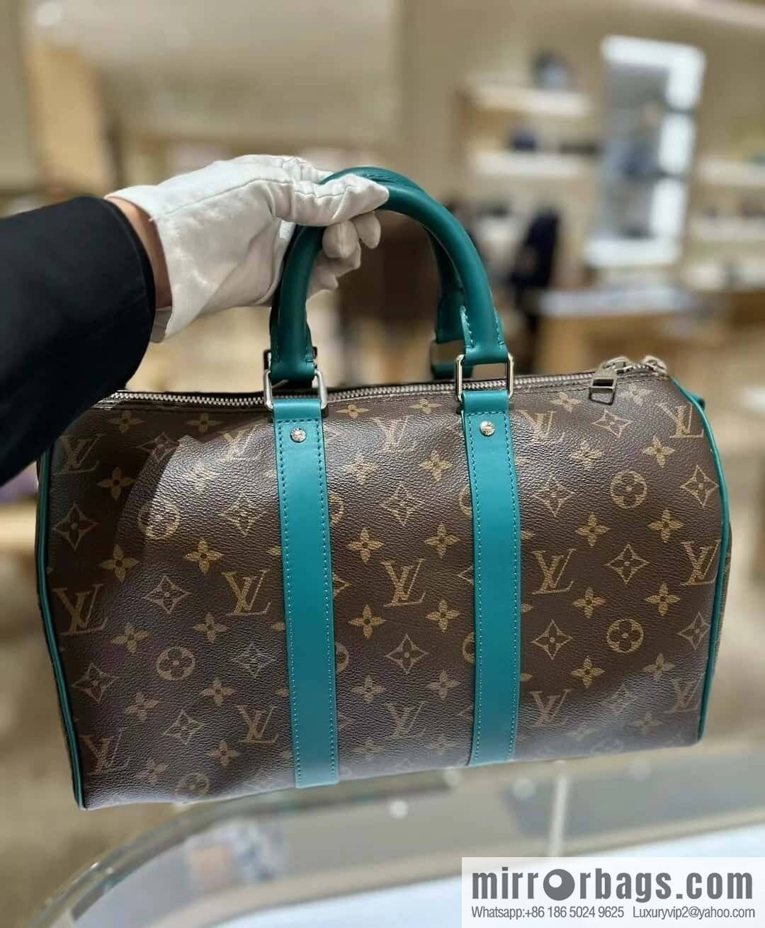 [Original order boutique] M13201 presbyopia yellow, travel bag series KEEPALL BANDOULIZRE 35 handbag
