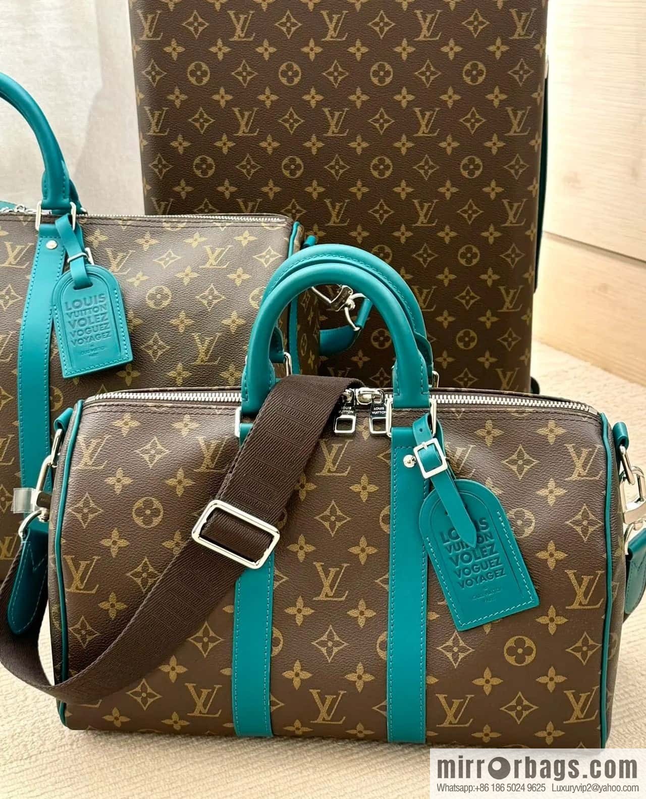 [Original order boutique] M13201 presbyopia yellow, travel bag series KEEPALL BANDOULIZRE 35 handbag