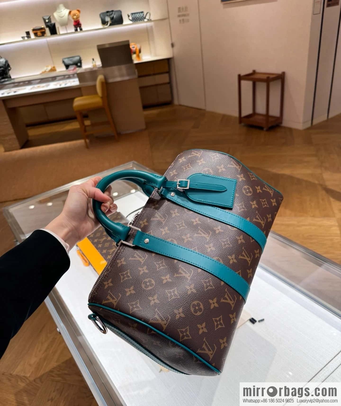 [Original order boutique] M13201 presbyopia yellow, travel bag series KEEPALL BANDOULIZRE 35 handbag