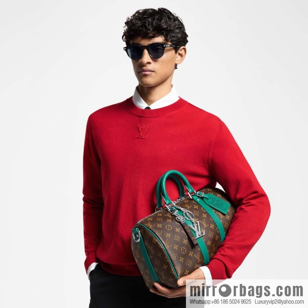[Original order boutique] M13201 presbyopia yellow, travel bag series KEEPALL BANDOULIZRE 35 handbag