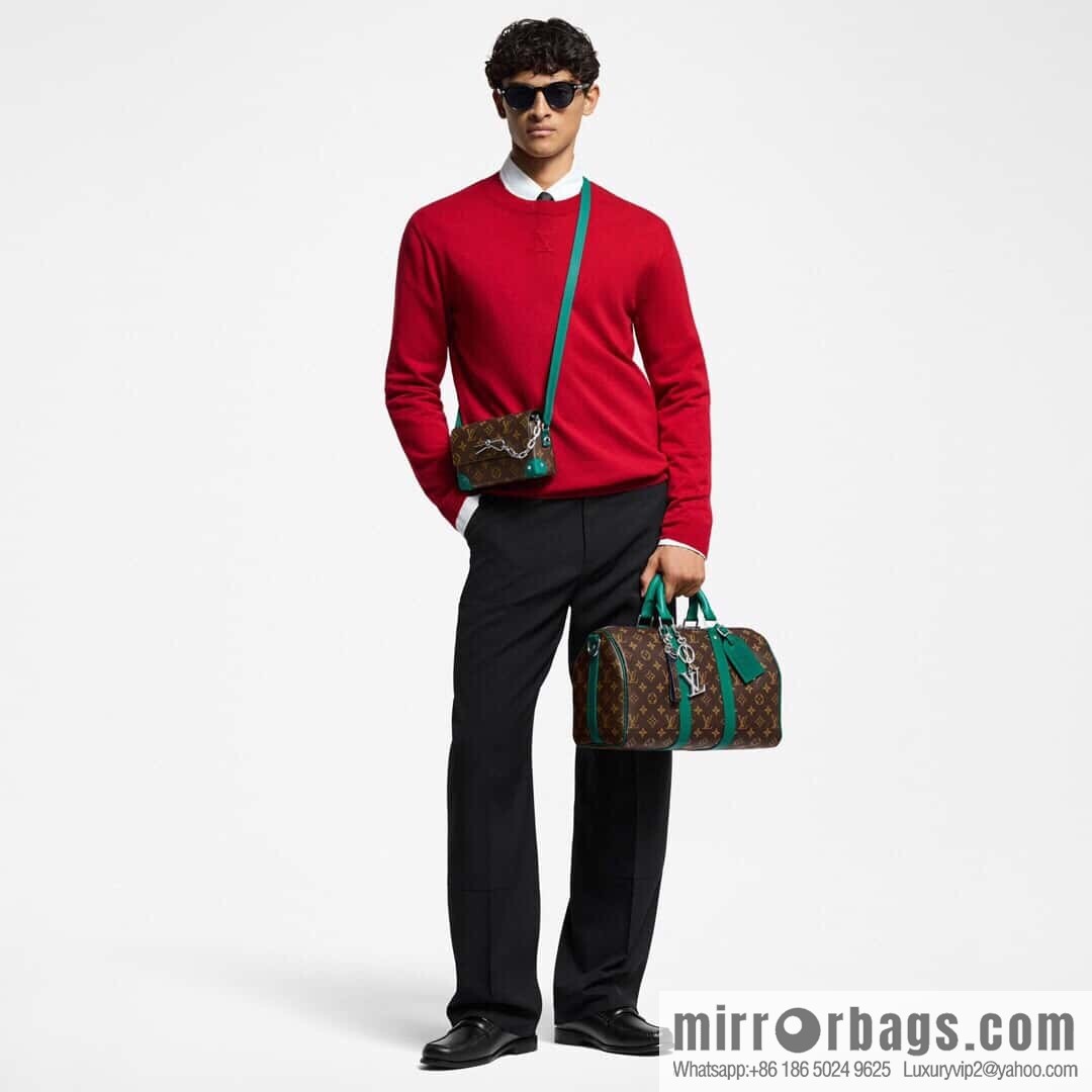 [Original order boutique] M13201 presbyopia yellow, travel bag series KEEPALL BANDOULIZRE 35 handbag