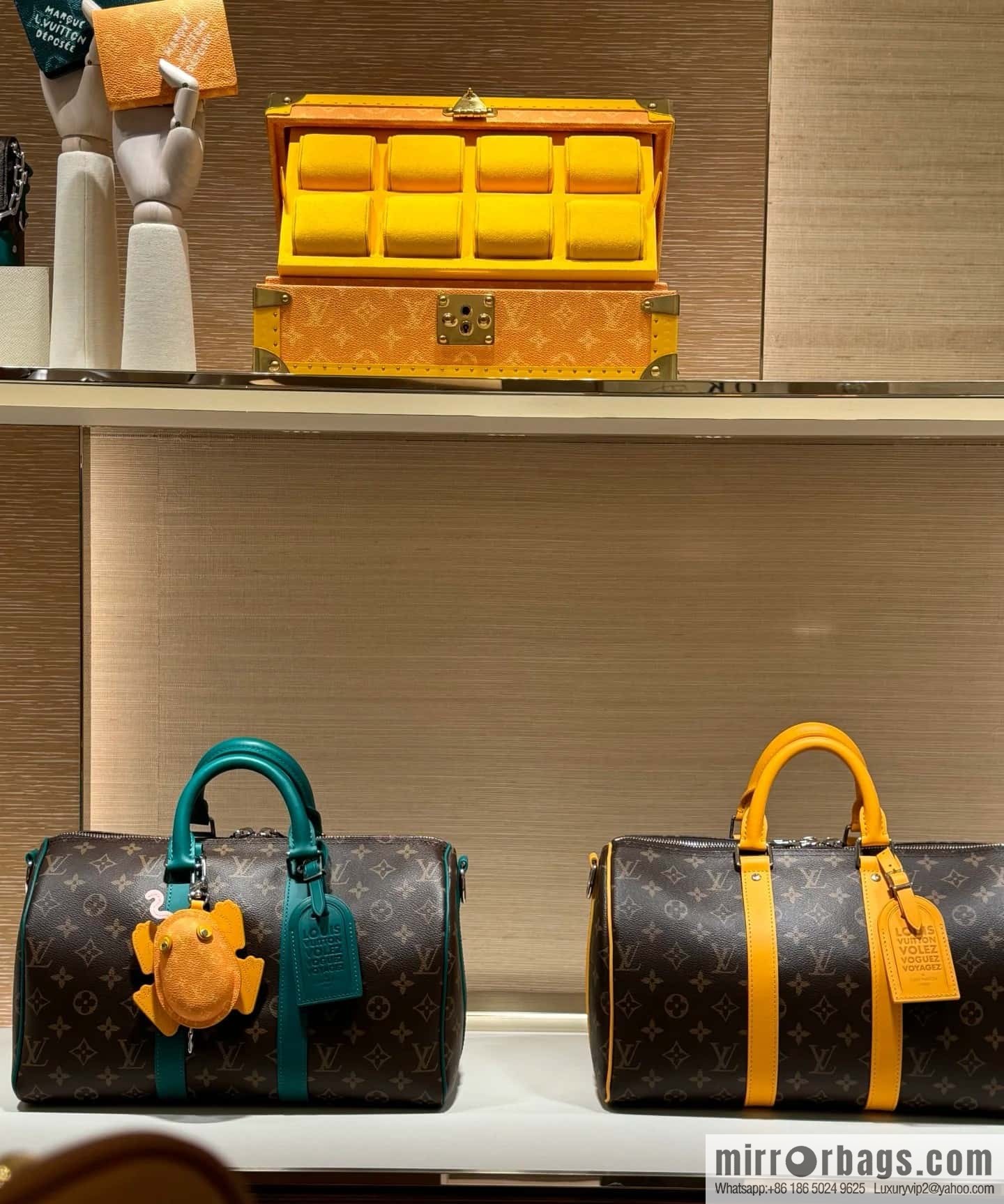 [Original order boutique] M13201 presbyopia yellow, travel bag series KEEPALL BANDOULIZRE 35 handbag