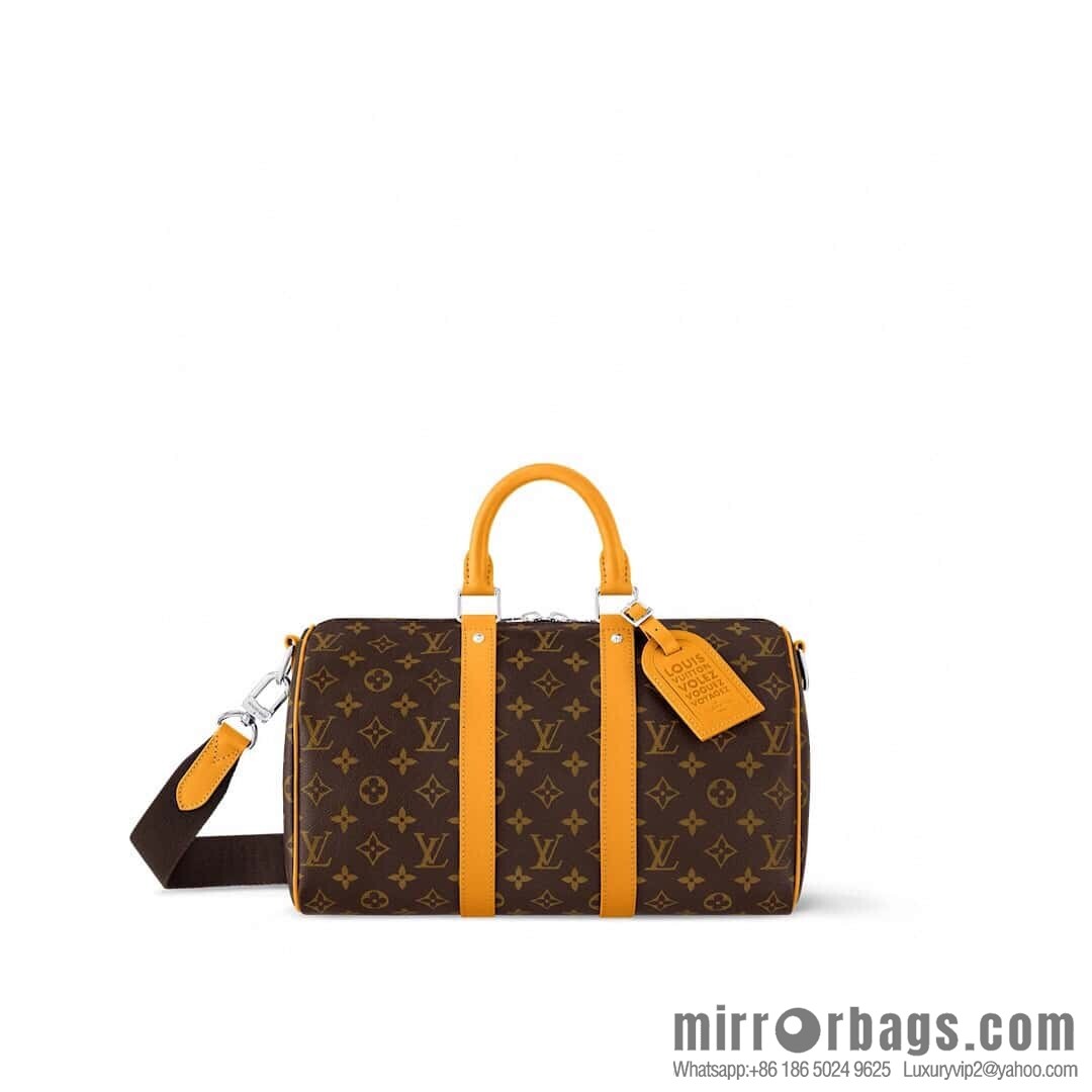 [Original order boutique] M13201 presbyopia yellow, travel bag series KEEPALL BANDOULIZRE 35 handbag