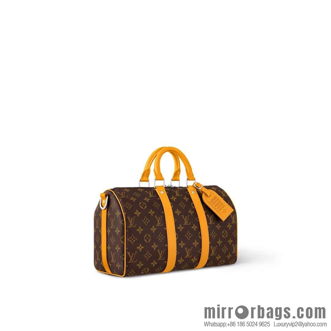 [Original order boutique] M13201 presbyopia yellow, travel bag series KEEPALL BANDOULIZRE 35 handbag