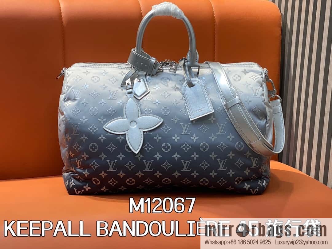[Original order boutique] M12067 silver down, travel bag series, ski series KEEPALL BANDOULIZRE 45 travel bag