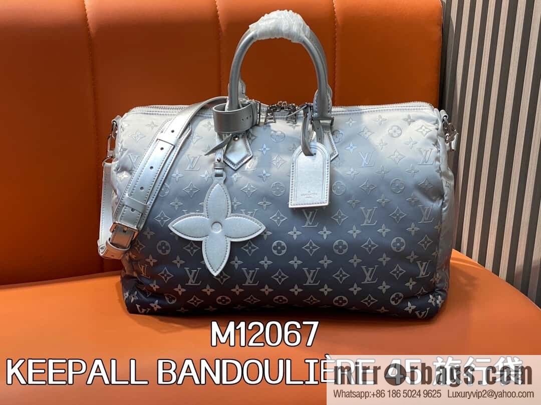 [Original order boutique] M12067 silver down, travel bag series, ski series KEEPALL BANDOULIZRE 45 travel bag
