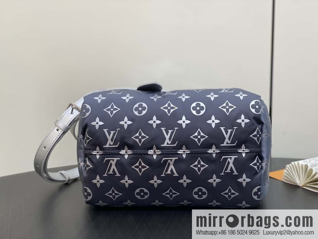 [Original order boutique] M11848 silver down, pillow bag speedy series, ski series SPEEDY BANDOULIZRE 25 handbag