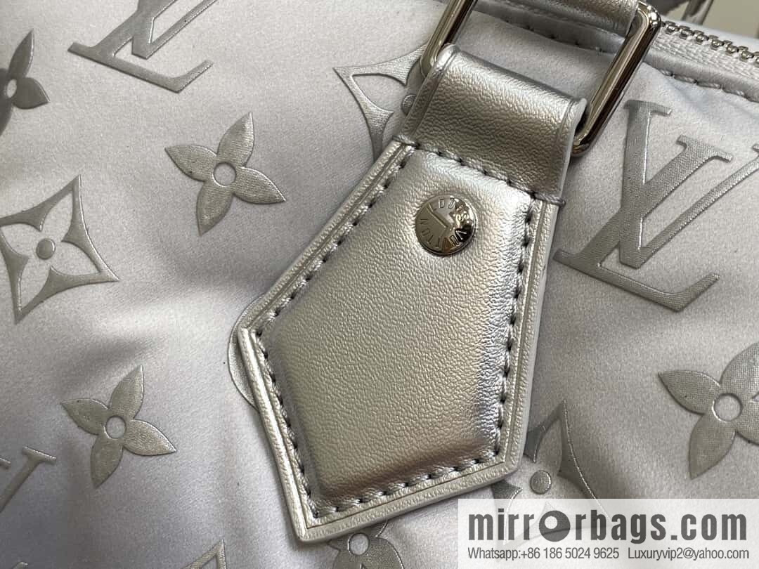 [Original order boutique] M11848 silver down, pillow bag speedy series, ski series SPEEDY BANDOULIZRE 25 handbag