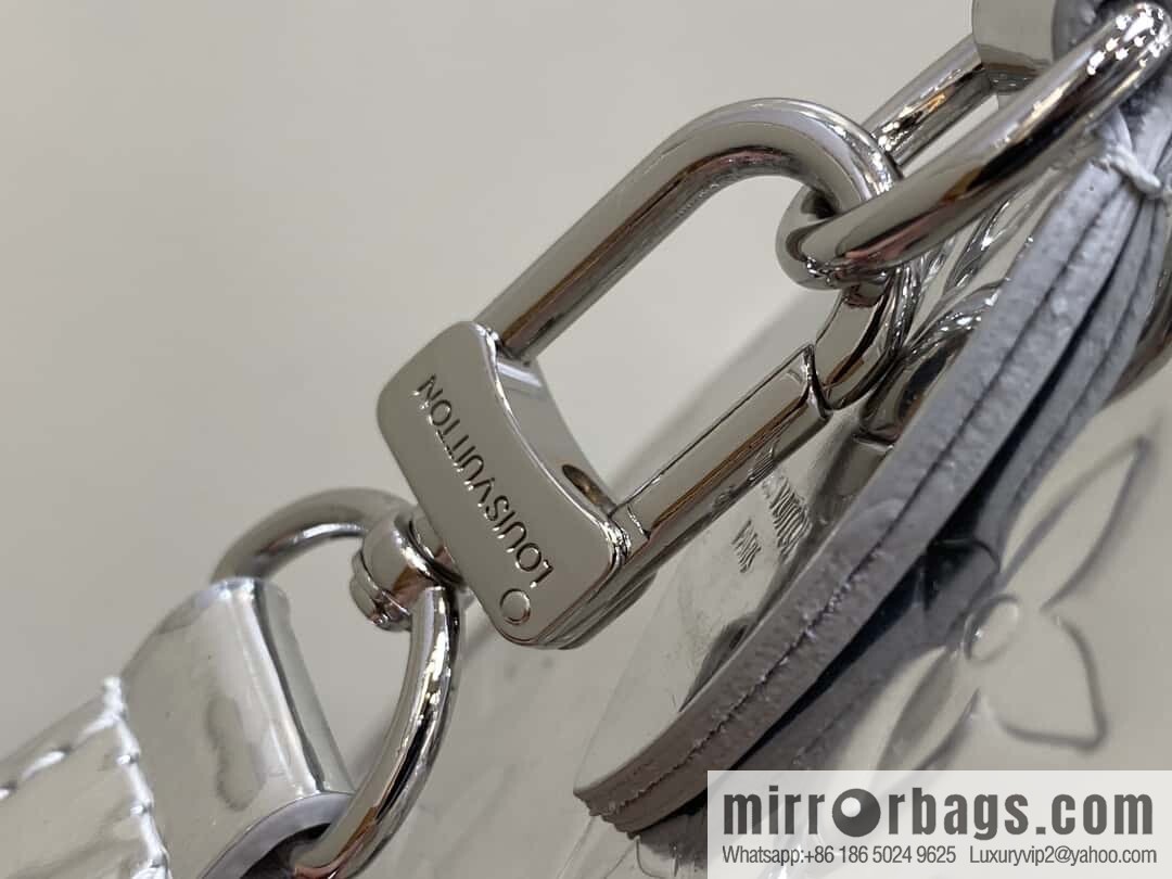 [Original order boutique] M11987 silver patent leather, pillow bag speedy series SPEEDY BANDOULIZRE 20 handbag