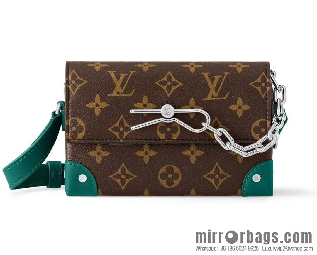 [Original order boutique] M12080 presbyopia/green, men's bag messenger bag series, this Steamer mini handbag.