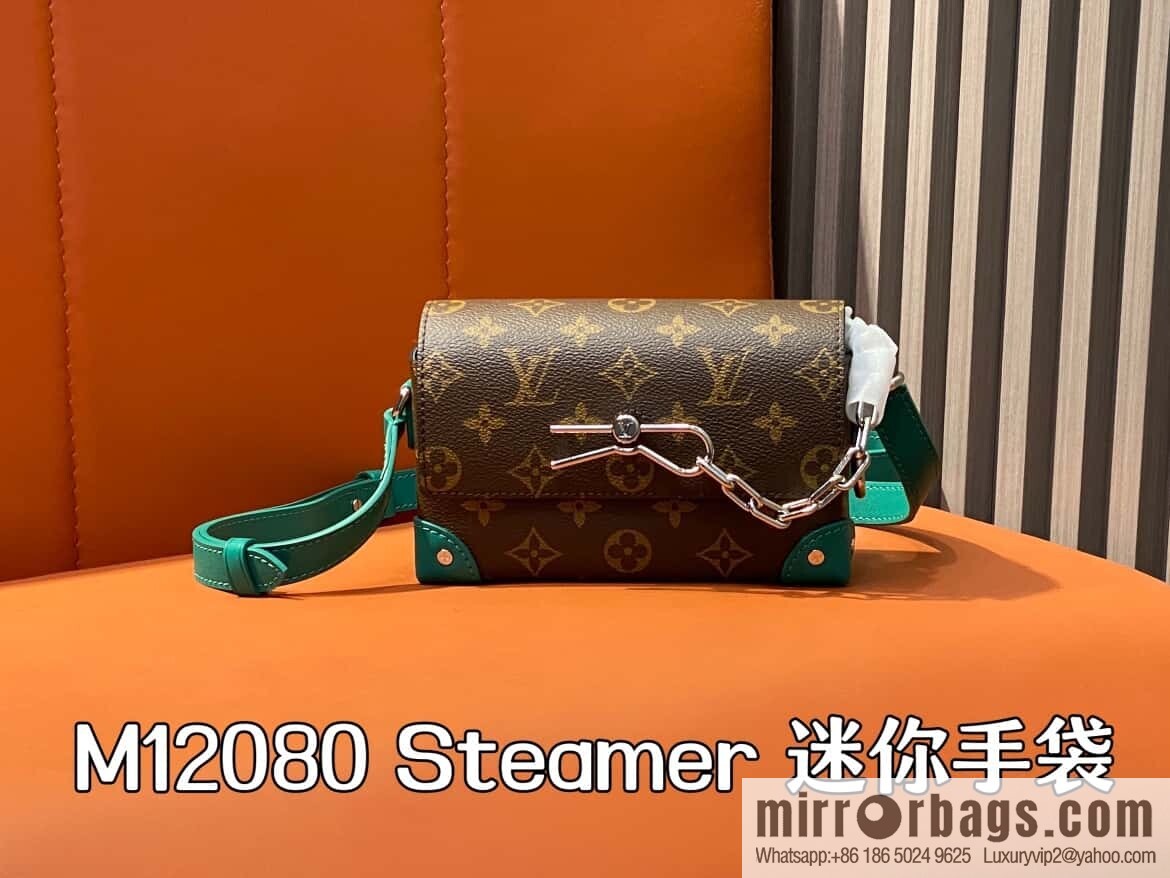 [Original order boutique] M12080 presbyopia/green, men's bag messenger bag series, this Steamer mini handbag.