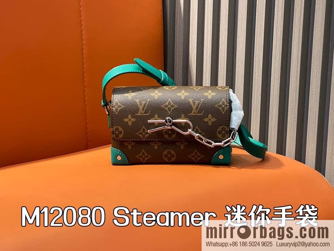 [Original order boutique] M12080 presbyopia/green, men's bag messenger bag series, this Steamer mini handbag.