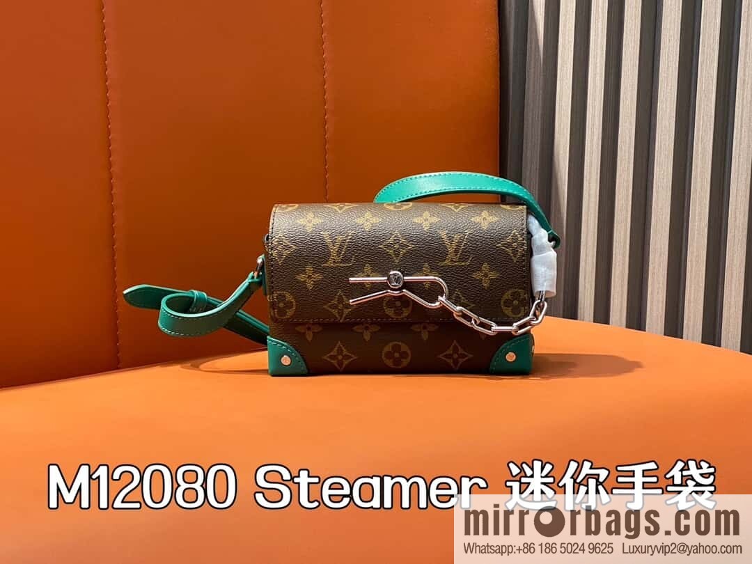 [Original order boutique] M12080 presbyopia/green, men's bag messenger bag series, this Steamer mini handbag.