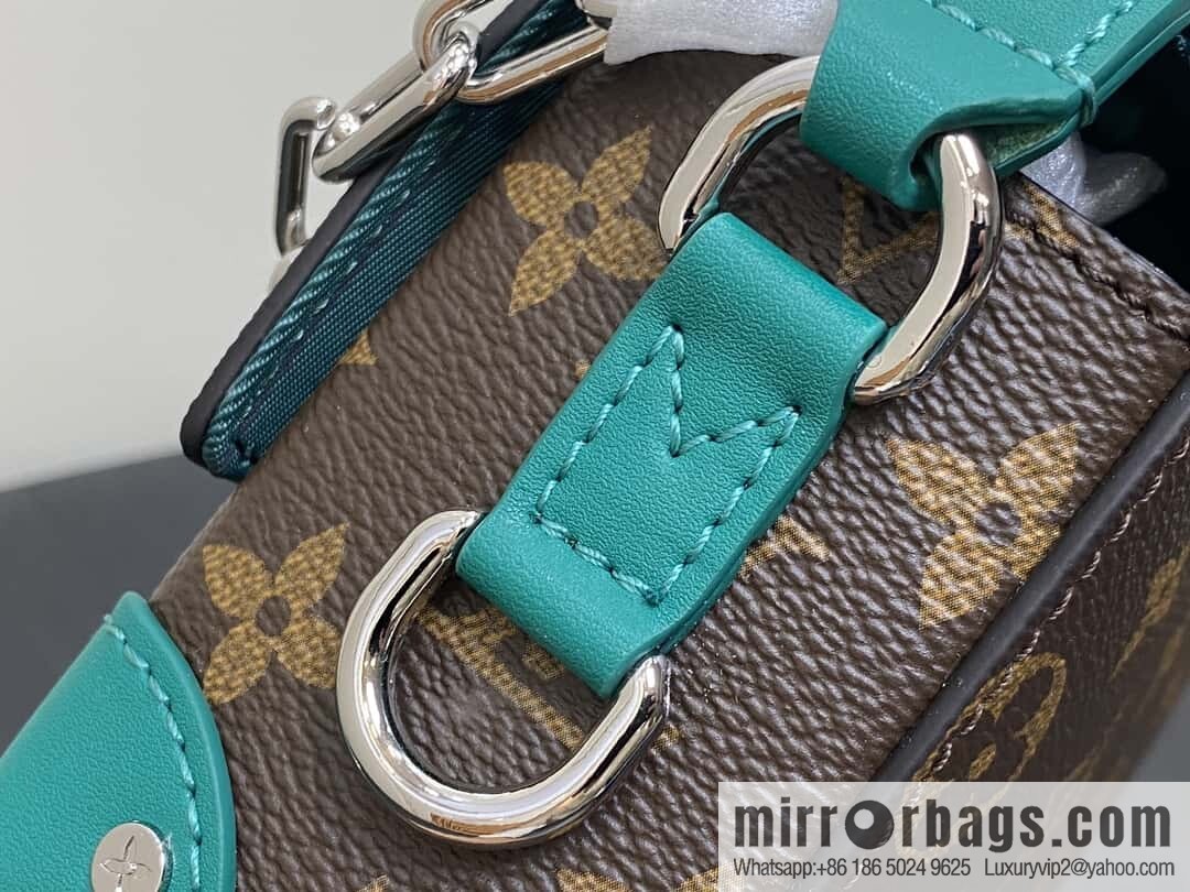 [Original order boutique] M12080 presbyopia/green, men's bag messenger bag series, this Steamer mini handbag.
