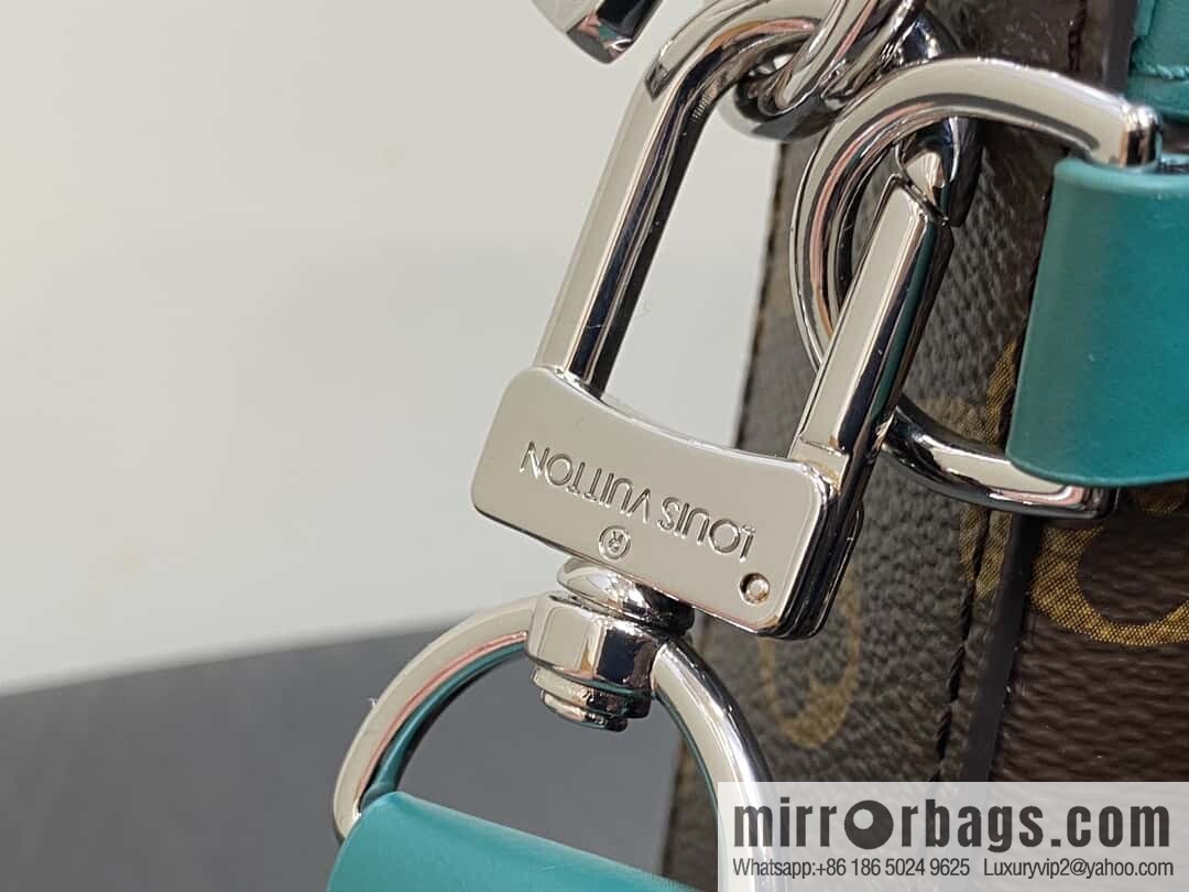 [Original order boutique] M12766 presbyopia/green, men's bag three-piece series TRIO messenger bag