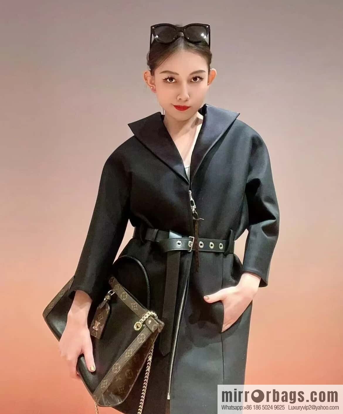 [Original order boutique] M13140 black/presbyopia, tote bag series Nova PM tote bag