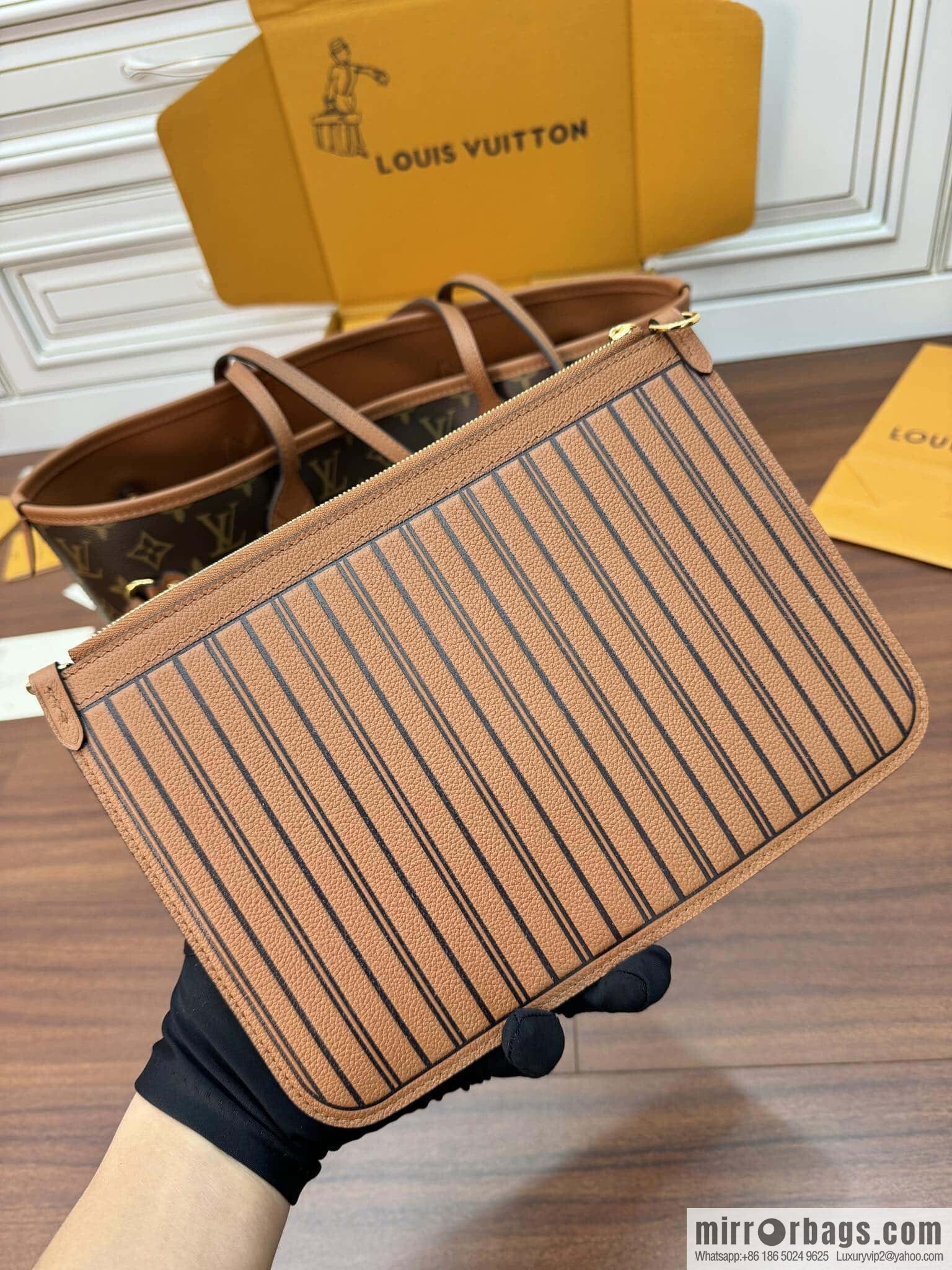 LV M12061 REVERSIBLE Neverfull Inside Out MM