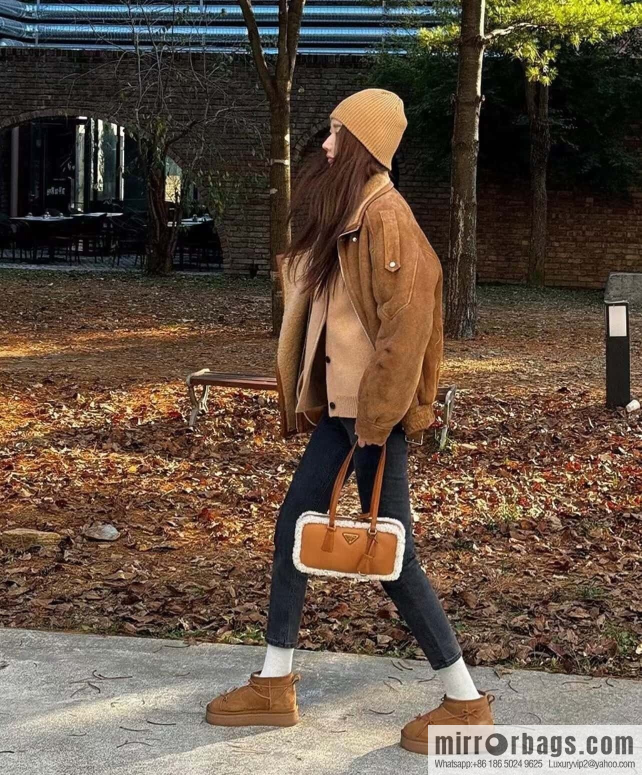 PRADA 🎉 new sheepskin 🎉 1BB124 new product🎉🎉