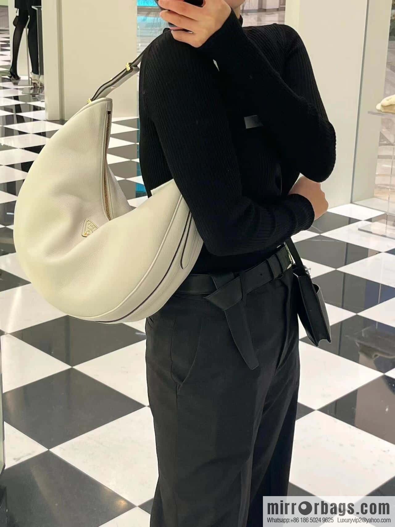 PRADA 🎉 large Moon handbag 🎉 1BC212 large🎉🎉