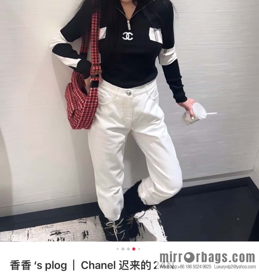 𝐂𝐡𝐚𝐧𝐞𝐥 𝟐𝟒𝐍 𝐜𝐨𝐜𝐨𝐧𝐞𝐢𝐠𝐞 Ski Series Red Thousand Birds ⛷️ AS5052