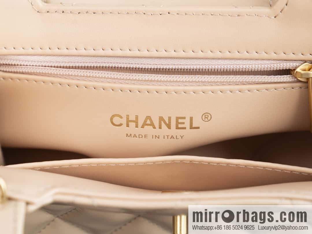 𝐂𝐡𝐚𝐧𝐞𝐥 𝟐𝟓𝐜 early spring new color, milk tea color/large 💛 AS4416
