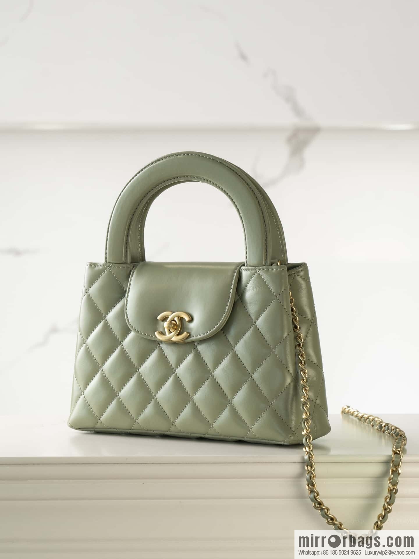 ππ‘ππ§ππ₯ πππ Avocado Green Handle Bag/Large π₯ AS4416