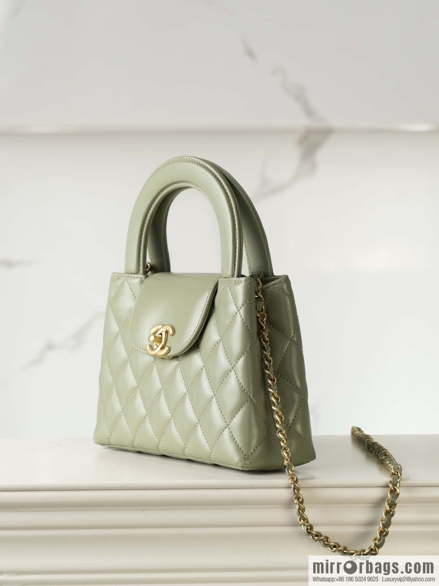 ππ‘ππ§ππ₯ πππ Avocado Green Handle Bag/Large π₯ AS4416