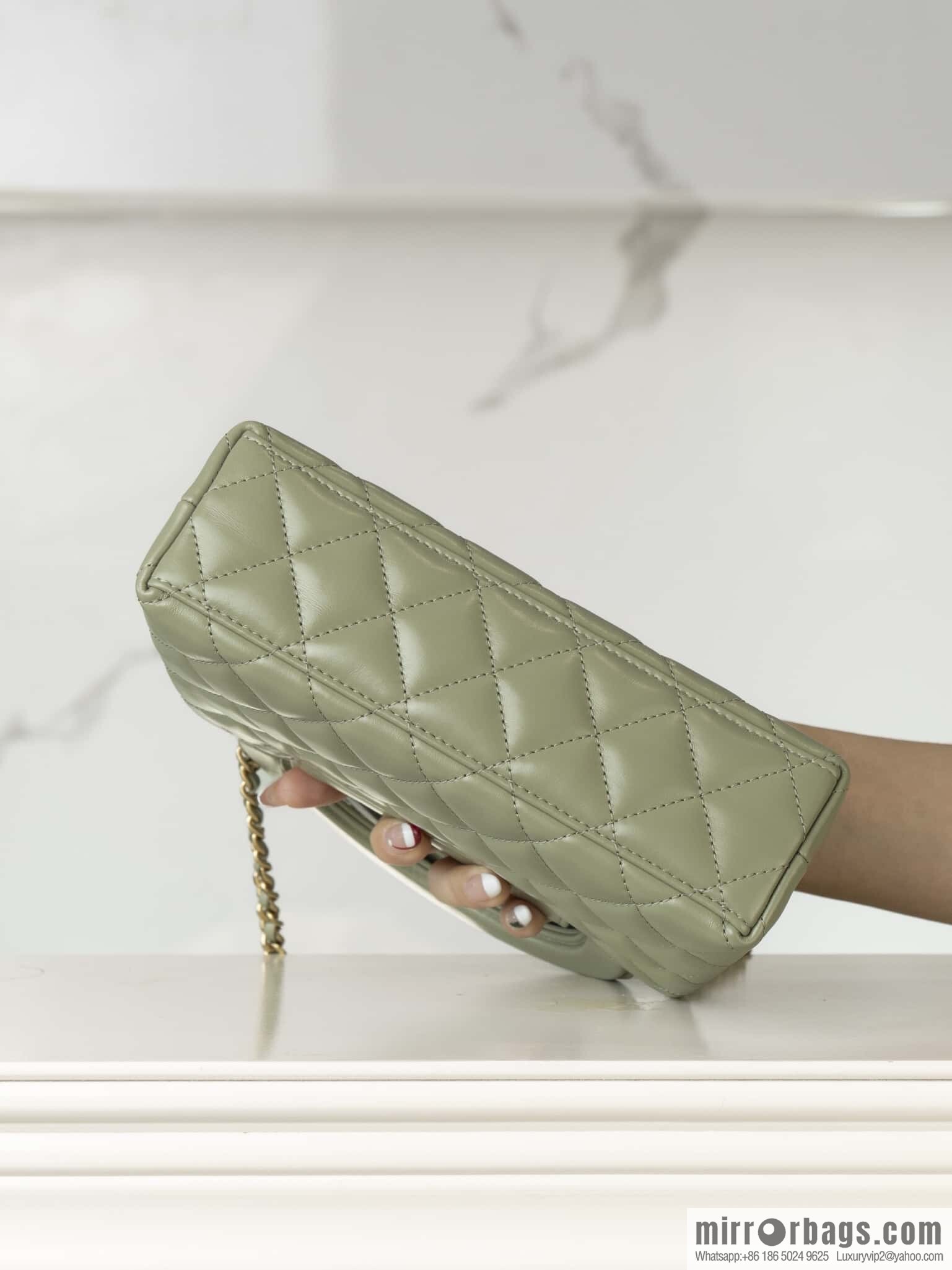 ππ‘ππ§ππ₯ πππ Avocado Green Handle Bag/Large π₯ AS4416