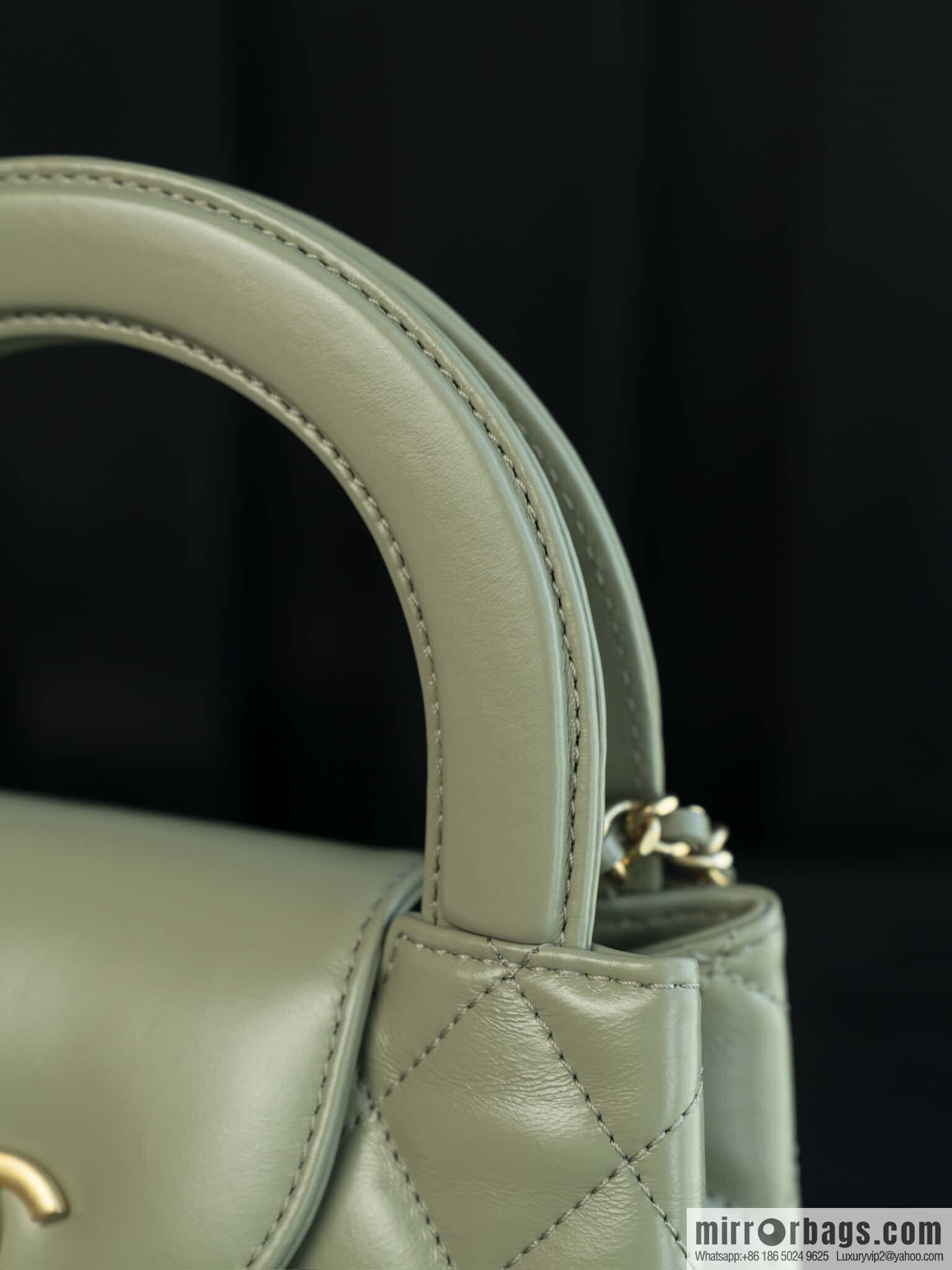 ππ‘ππ§ππ₯ πππ Avocado Green Handle Bag/Large π₯ AS4416