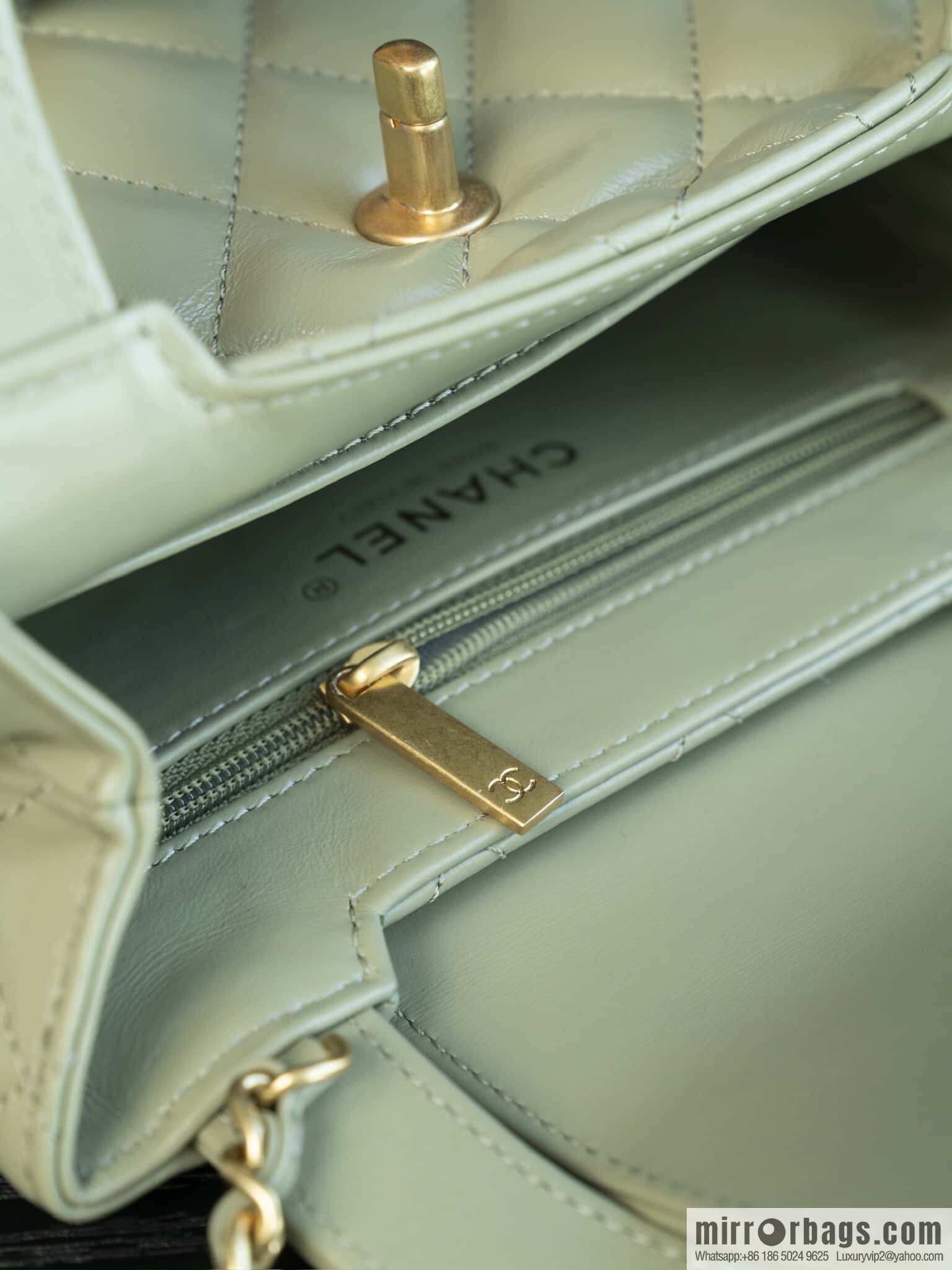 ππ‘ππ§ππ₯ πππ Avocado Green Handle Bag/Large π₯ AS4416