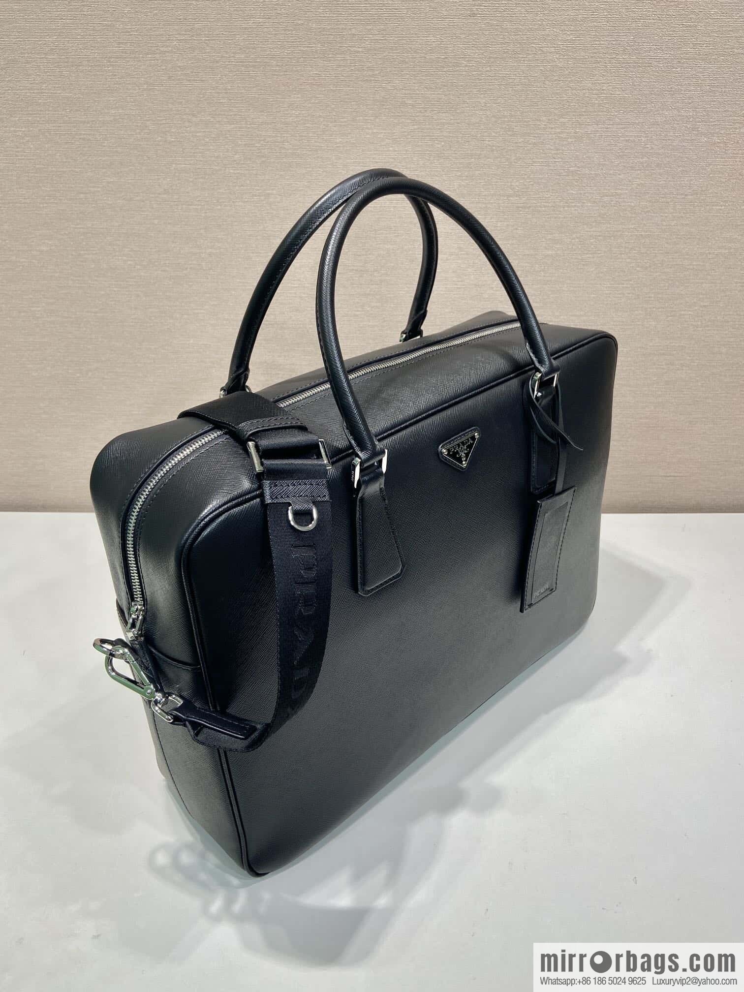 PRADA 🎉 King Briefcase 🎉 2VE026 Thickened Edition🎉🎉
