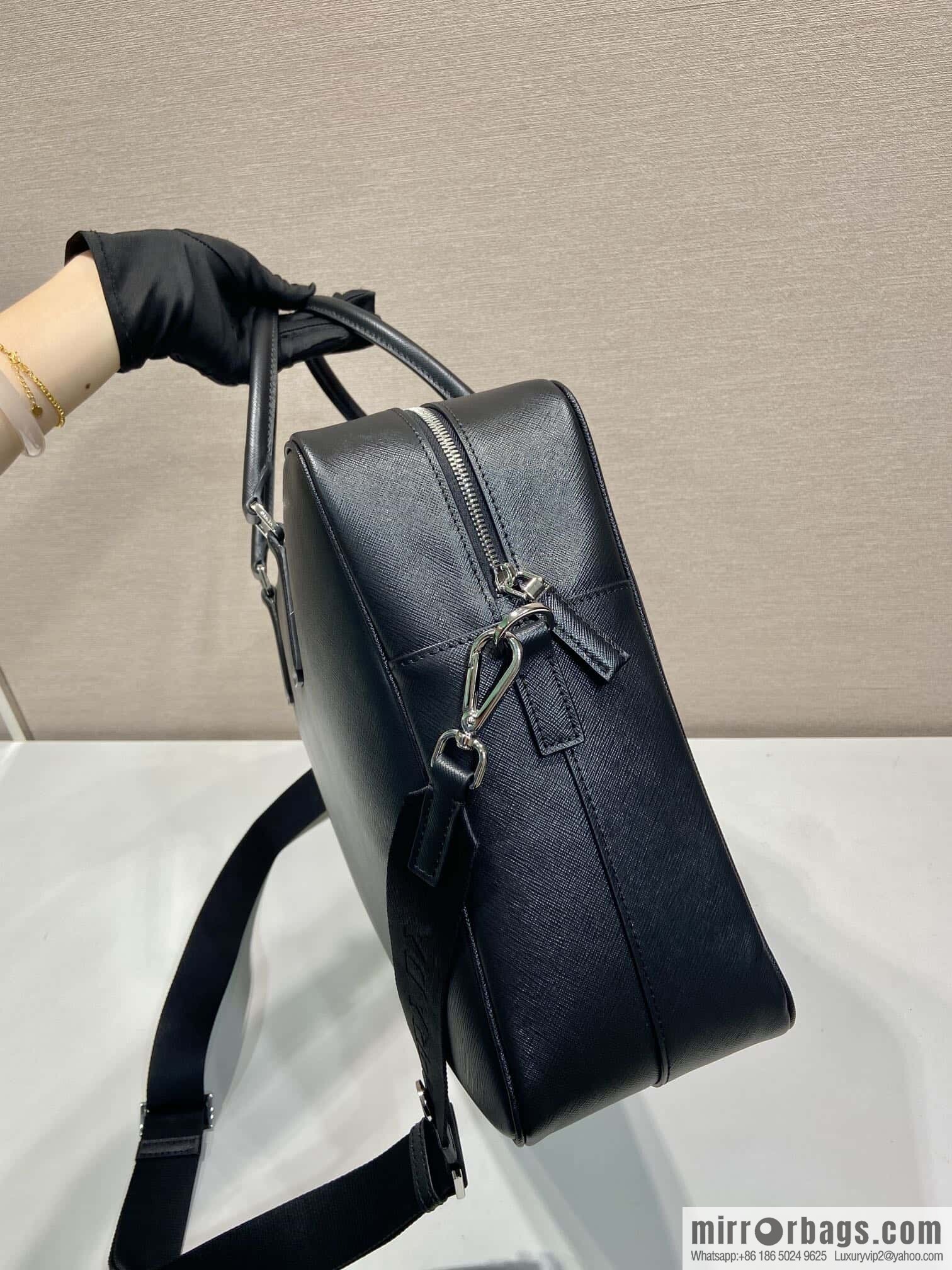 PRADA 🎉 King Briefcase 🎉 2VE026 Thickened Edition🎉🎉