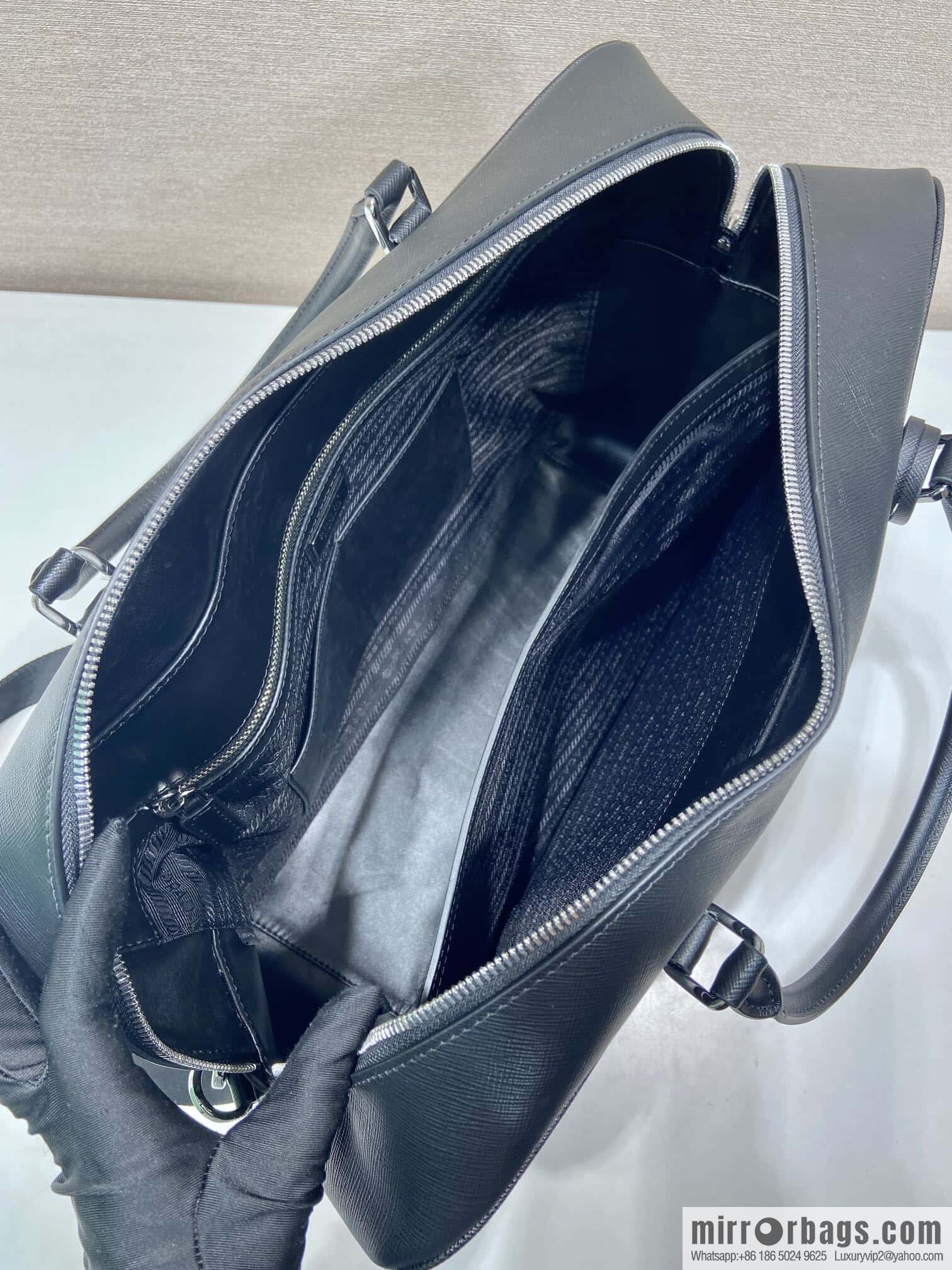 PRADA 🎉 King Briefcase 🎉 2VE026 Thickened Edition🎉🎉